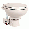 Dometic Masterflush 7120 Bone Electric Macerating Toilet with Orbit Base - Fresh Water