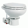 Dometic Masterflush 7120 White Electric Macerating Toilet with Orbit Base - Fresh Water