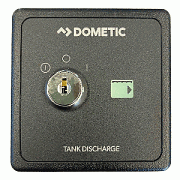 Dometic Tank Discharge Controller - 12 Volt - Black