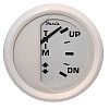 Dress White Trim Gauge, J/E, Suzuki Outboard