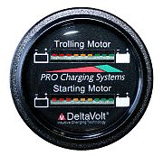 Dual Pro Battery Fuel Gauge for 1 - 36V, 1 -12V Systems