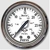 Faria 25008 Newport SS Water Pressure Gauge Kit (30 Psi)