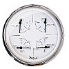 Faria 33864 5" Chesapeake White SS Multifunction