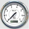 Faria 45005 Newport SS Tachometer with Hourmeter (7000 Rpm) (gas) (outboard)