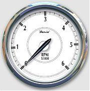Faria 45013 Newport SS Tachometer (6000 Rpm) (gas) (inboard)
