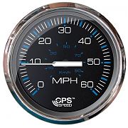 Faria Chesapeake Black SS 60 MPH GPS Speedometer