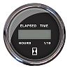 Faria Chesapeake Black SS Digital Hourmeter 12-32 Volts