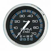 Faria Chesapeake Black SS Tach/Sys Check 7000 RPM
