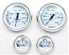 Faria Chesapeake SS White 4 Gauge Set