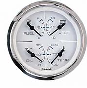 Faria Chesapeake White SS 4" 4 In 1