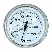 Faria Chesapeake White SS Speedo, 60  MPH
