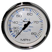 Faria Chesapeake White SS Speedo, 80 MPH