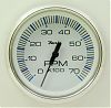 Faria Chesapeake White SS Tach 7000 universal for all outboard