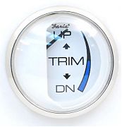 Faria Chesapeake White SS Trim Gauge, Mercury, Mariner, Mercruiser, Volvo DP, & Yamaha ´01 & newer