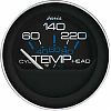 Faria Coral Cyl Head Temp 60-220F w/Sender