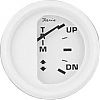 Faria Dress White Trim Gauge, Mercury, Mariner, Mercruiser, Volvo DP, & Yamaha ´01 & newer