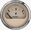 Faria Euro Beige SS Fuel Level Gauge E-1/2/F