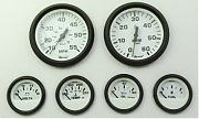 Faria Euro White 6 Gauge Set