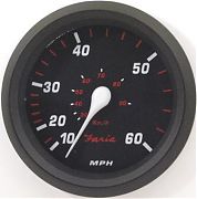 Faria Professional Red Speedo, 60 MPH