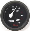 Faria Professional Red Trim Gauge, Mercury, Mariner, Mercruiser, Volvo DP, & Yamaha ´01 & newer