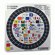 Forespar Nash 207 Racing Signal Flag Label