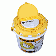 Frabill Dual Fish Bait Bucket with Aerator Built-In