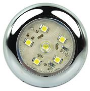 FulTyme RV 1158 LED Rnd Utlty 6 Diode Clear