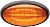 FulTyme RV 1172 LED Porch Oval Blk Base Amber