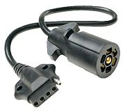 FulTyme RV 590-1001 7 5 Way Rd Adapter 18" Cable