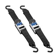 Fulton 2060466 Heavy Duty Transom Cambuckle Tie Down 2" X 24" - Pair
