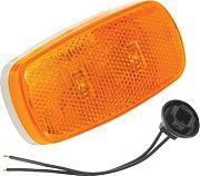 Fulton 42-38-034 LED #38 Amber with Blk Base/Pig