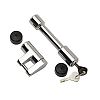 Fulton 580404 5/8" Chrome Dogbone Lock With Coupler Lock