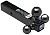 Fulton 80425 Tri Ball Ball Mount 2"SQ Black