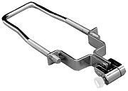 Fulton ETCHL0700 Spare Tire Carrier With Lock