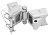 Fulton HDPB230101 2" X 3" Fold Away Coupler Kit