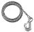 Fulton WC3250100 3/16" X 25´ Winch Cable and Hook