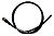 Furuno 001-105-780-10 NMEA2000 Cable Light 1M S-END