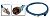 Furuno 001-588-820-00 5M Adapter Cable RJ45 To 6-PIN