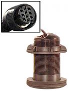 Furuno 520-PLD Plastic Thru-Hull, Low Profile, Transducer, 600W (10-Pin)