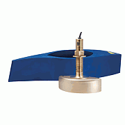Furuno B285M MEDIUM-FREQUENCY Chirp Transducer with Temperature - Bronze Thru-Hull with High Speed Fairing Block
