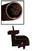 Furuno ST-01PTB Plastic Transom Clip-On Speed and Temp Sensor (6-Pin)