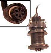 Furuno ST-02PSB Plastic Thru-Hull Speed and Temp Insert (6-Pin)