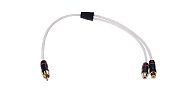 Fusion MS-RCAYF 1MALE-2FEMALE Shielded Twisted Rca Y-CABLE