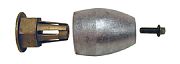 GLM Products 12729 Prop Nut Anode Kit (12729)