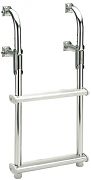 Garelick 18017 2 Step Fold-Down Transom Ladder