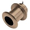 Garmin 010-10217-21 Bronze Thru-Hull Mount Transducer with Depth & Temperature (12° tilt)