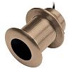 Garmin 010-11927-22 Bronze Thru-Hull Mount Transducer with Depth & Temperature (20° tilt)