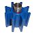Globe 100 SS 8 Blade Blue Run Dry Impeller