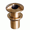 Groco 1" Bronze High Speed Thru-Hull Fitting with Nut