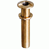 Groco 1-1/4" Bronze Extra Long High Speed Thru-Hull Fitting with Nut